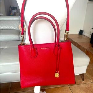 Michael Kors handbags leather